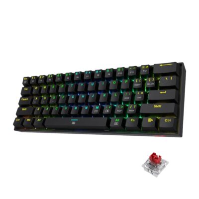 REDRAGON KB MECH DRAGONBORN RGB TKL BK