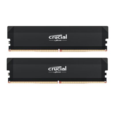 Crucial Pro DDR5 6400MHz 32GB Overclocking Memory Kit - Black